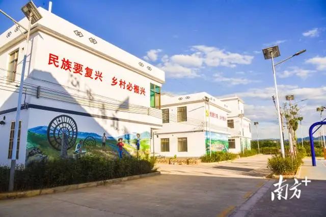 广外团队为乳源草田坪新村绘制近2千平方米墙绘景观 图片